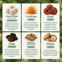 Clearis Gummies aux champignons